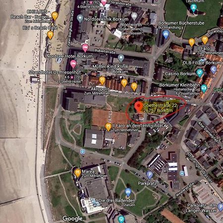 Haus Kleeblatt Apartman Borkum Kültér fotó